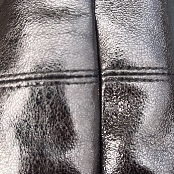 Coach Brook pewter metallic silver hobo satchel bag removable shoulder strap - Picture 13 of 13